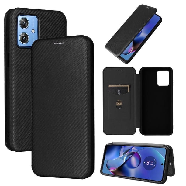 Funda Flip para FOXDOCK Motorola Moto G54 5G - Funda magnética de negocios, funda protectora delgada