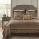 thumbnail image 1 of Juego de colcha Madison Park Bellagio reversible King Brown, 1 of 8