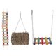 thumbnail image 3 of Juego De Juguetes Para Loros, Jaula Colgante, Escalera, Columpio, Nido, Juguete De Color Aleatorio, 3 Paquetes, 3 of 5