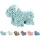 thumbnail image 1 of Toalla mano felpa cachorro microfibra ultra suave diseño perro lazo colgar baño, 1 of 7