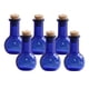 thumbnail image 3 of 6x Mini Botellas De Vidrio Con Tapón De Corcho Pequeños Viales Botella Drifting Azul, 3 of 5