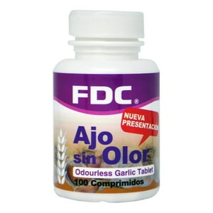Colesterol - Ajo Sin Olor X 100 Comprimidos Fdc