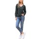 thumbnail image 2 of INSPIRE CHIC Blusa de Mujer de Manga Larga con Cuello en V Ligera para Primavera Otoño Casual Túnica XS Verde, 2 of 5