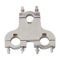 Magideal - Conector De Abrazadera De Tambor, Prácticos Accesorios Multifuncionales De Batería De Metal, Abrazadera De Tubo De Batería, Conector De Asiento De Bat