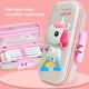 thumbnail image 1 of Cute 3D Cartoon Animal Pencil Case with Combination Lock - Perfect Gift for Students - Large Capacity EVA Plastic Pen Holder with Pen Insert, 1 of 5