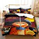 thumbnail image 1 of Cartoon Cat PUSS BOOTS Bedding Set Duvet Cover Bed Set Quilt Cover Pillowcase Comforter Boys Adult Bedding Set, 1 of 5