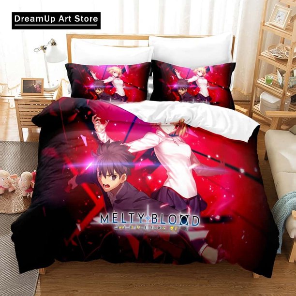 Game Melty Blood Neco Arc Bedding Set Bed Set Adult Kid Bedroom Duvet cover Sets
