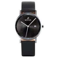 Westar - Reloj Profile Correa De Cuero Esfera Negra Cuarzo 50221Stn103 Para Hombre
