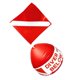 thumbnail image 3 of Marcador De Superficie Inflable Buceo Bandera Boya Se?al Flotador Buceo Buceo Snorkel, 3 of 3