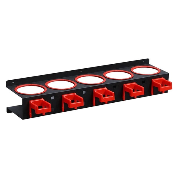 Spray Bottle Storage Rack Organizador Colgante Detallado Soporte para Estante de Botellas Material de Acero Adecuado para Taller Automotriz