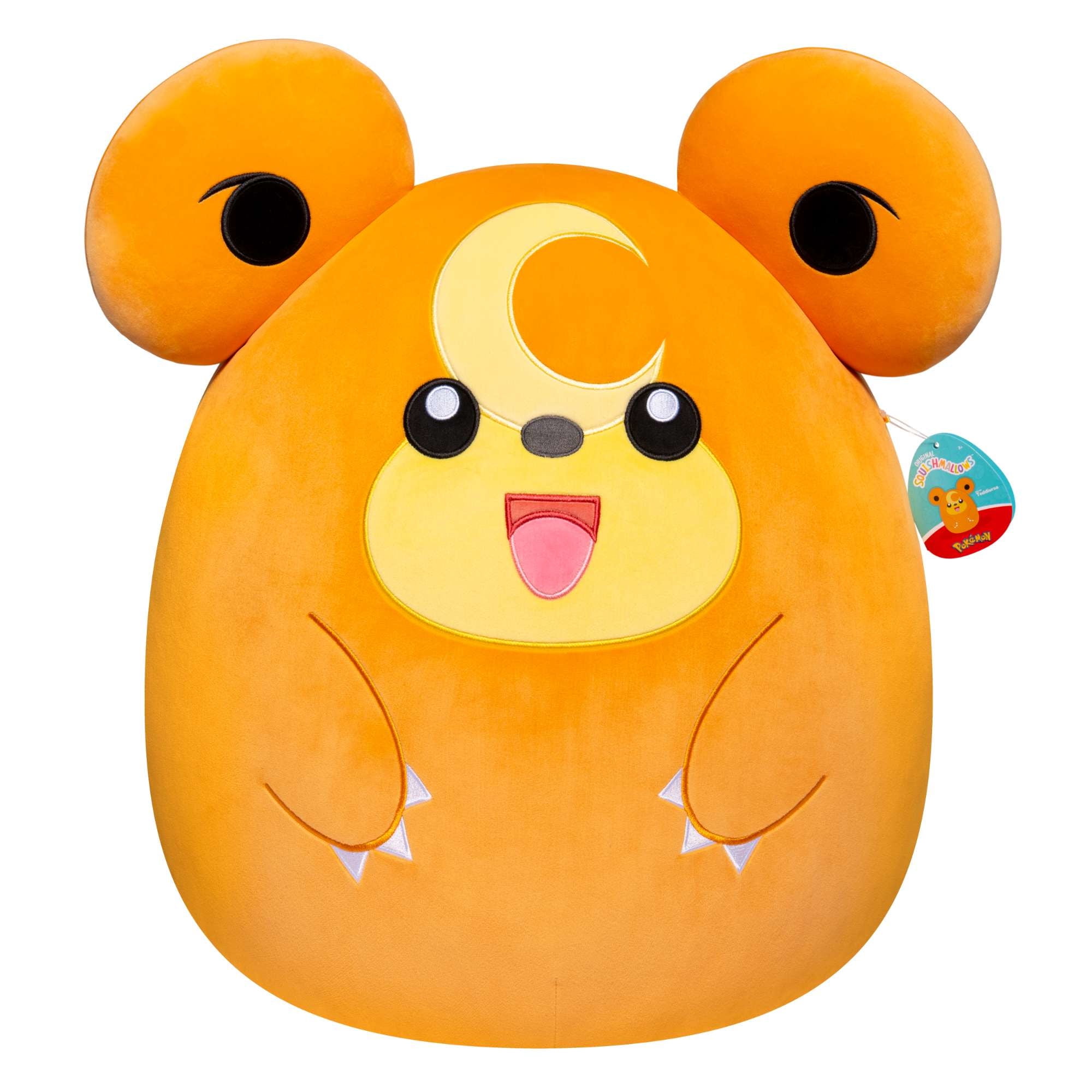 Pokemon - Peluche Squishmallows Teddiursa 35 Cm.