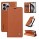 thumbnail image 2 of Funda Billetera de Cuero para iPhone 16 Pro Max con Tarjetero y Soporte - Tapa Magnética Marrón, 2 of 6
