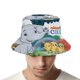 thumbnail image 4 of Sombrero Bucket Desmarcar Canticos Negro/Blanco, 4 of 6