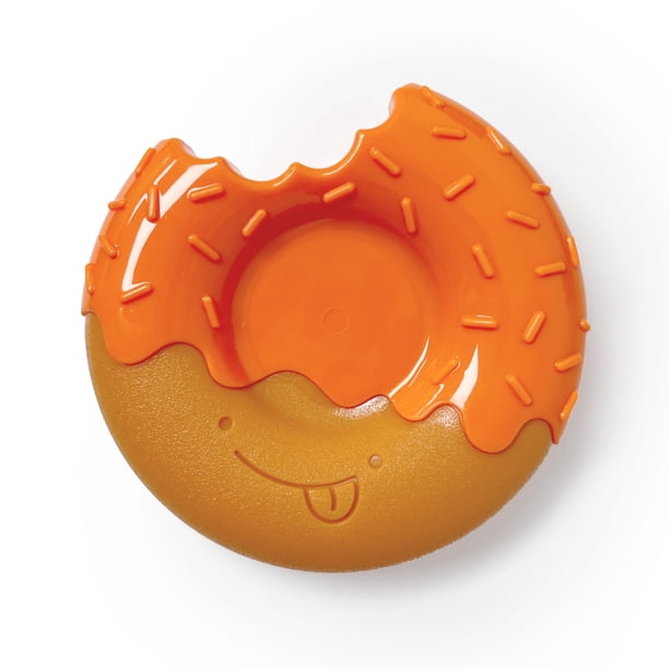 Nylabone Juguete de Masticar Power Donut Edición Limitada Calabaza y Mantequilla de Maní Grande