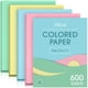 thumbnail image 1 of Colored Paper Alitte, 8.5 x 11, paquete de 600 hojas, tamaño carta, 150 hojas, 1 of 6