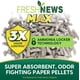 thumbnail image 2 of Arena para Gatos Fresh News 9 kg No Aglomerante Sin Fragancia, 2 of 8