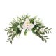 thumbnail image 4 of Arco De Boda Con Flores Artificiales Para Dintel De Porche Y Jardín, Color Blanco, 4 of 5