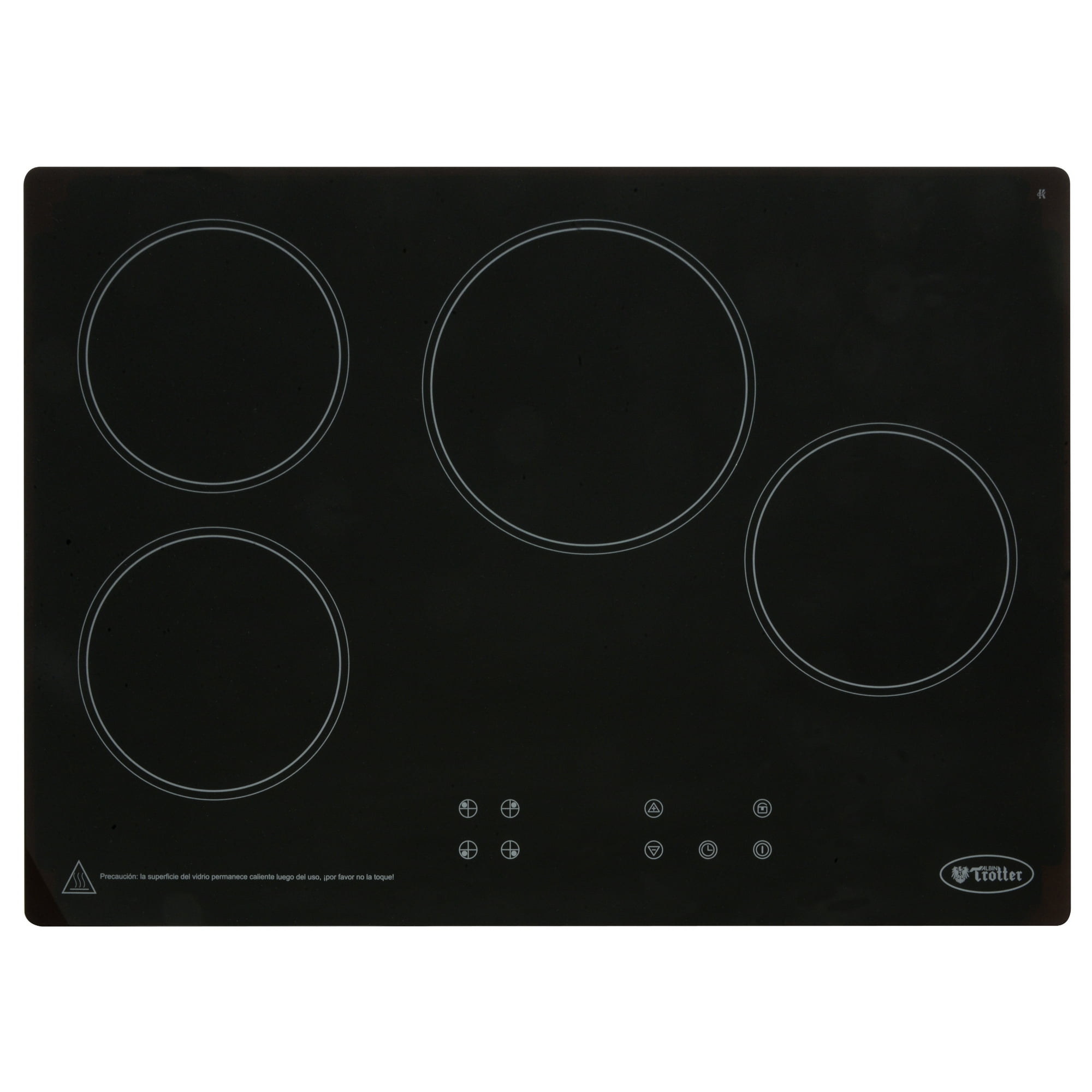 Albin Trotter - Encimera Eléctrica Glass Fein 60 4 Platos