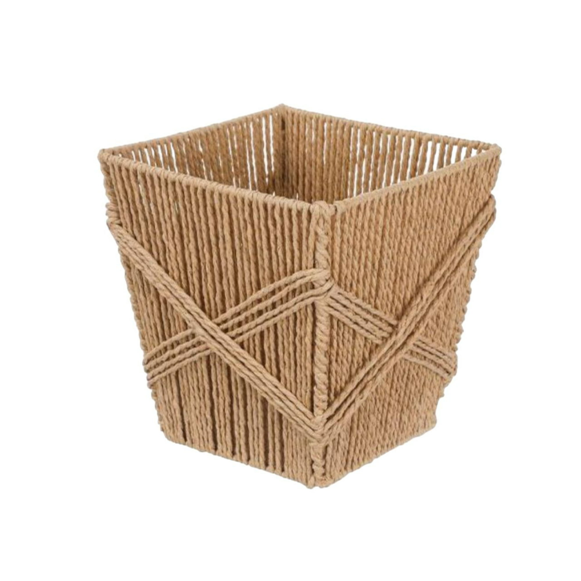 Oem - Canasto Organizador Cesto Tejido Material Resistente 25cm