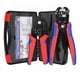 thumbnail image 1 of Crimpeadora Alicate Prensa Pelacable + 1200 Terminales Profesional, 1 of 4