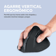 thumbnail image 2 of Mouse BT Ergonómico 2,4Hz 1600DPI Recargable UT-MOER200R Utek, 2 of 3