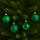 thumbnail image 2 of 16 Esferas Bambalinas Adorno Navideño Verde 6cm Decoracion, 2 of 3
