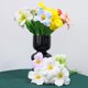 thumbnail image 4 of suxuMhao 12 Pzas Tulipanes de Tacto Real Naranja y Naranja Oscuro 13 Pulgadas Ramo de Tulipanes Artificiales Flores de Tulipán de PU Sintético Decoración de Primavera para Sala de Estar Hogar Boda, 4 of 5