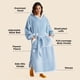 thumbnail image 2 of Manta portátil con capucha Bedsure Sherpa para mujer Dream Blue, 2 of 6
