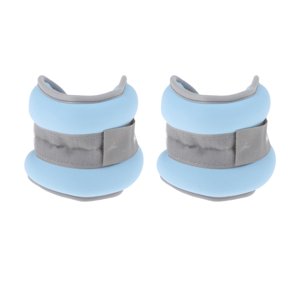Magideal - Pesas De Tobillo Para Hombres, Mujeres, Pierna, Muñeca, Tobillo, Correas De Peso, Pulsera Ponderada Portátil, Pesas De Muñeca De Tobillo Para Aeróbico 1 Kg