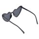 thumbnail image 3 of Gafas De Sol En Forma De Corazón Gafas De Fiesta Para Mujer Gafas Moda Tonos Negro, 3 of 5