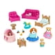 thumbnail image 1 of Juego de muebles Dollhouse Lil Woodzeez para sala de estar y guardería, 1 of 3