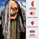 thumbnail image 2 of Escultura de Bruja Parlante Animatrónica – Haunted Hill Farm, 2 of 9