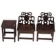 thumbnail image 4 of 1 set 1/6 casa de muñecas de madera mesa de té / mesa de café muebles de sala f, 4 of 5