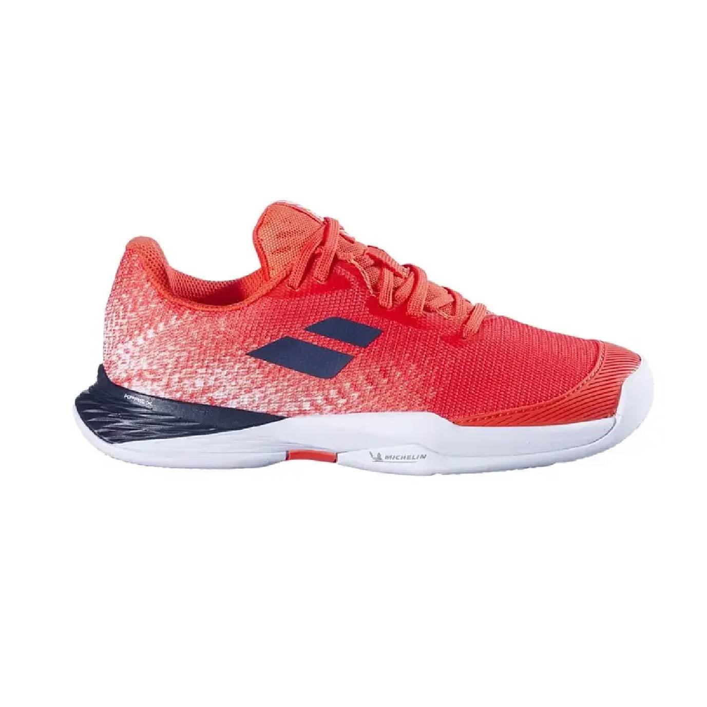 Zapatilla Tenis Babolat Jet Mach 3 Clay Junior Boy Strike Red White