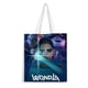 thumbnail image 1 of WondLa Bolso de tela con estampado de lienzo para mujer, bolsa de compras reutilizable y estética, con cremallera interior, regalo para mujer,38*45cm., 1 of 6
