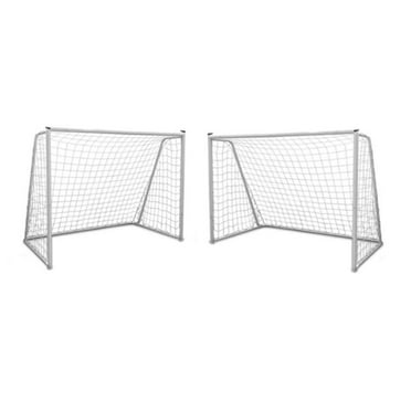 Pack 2 Arcos Futbol Metalico Fierro Niño Red 200X150 Cm
