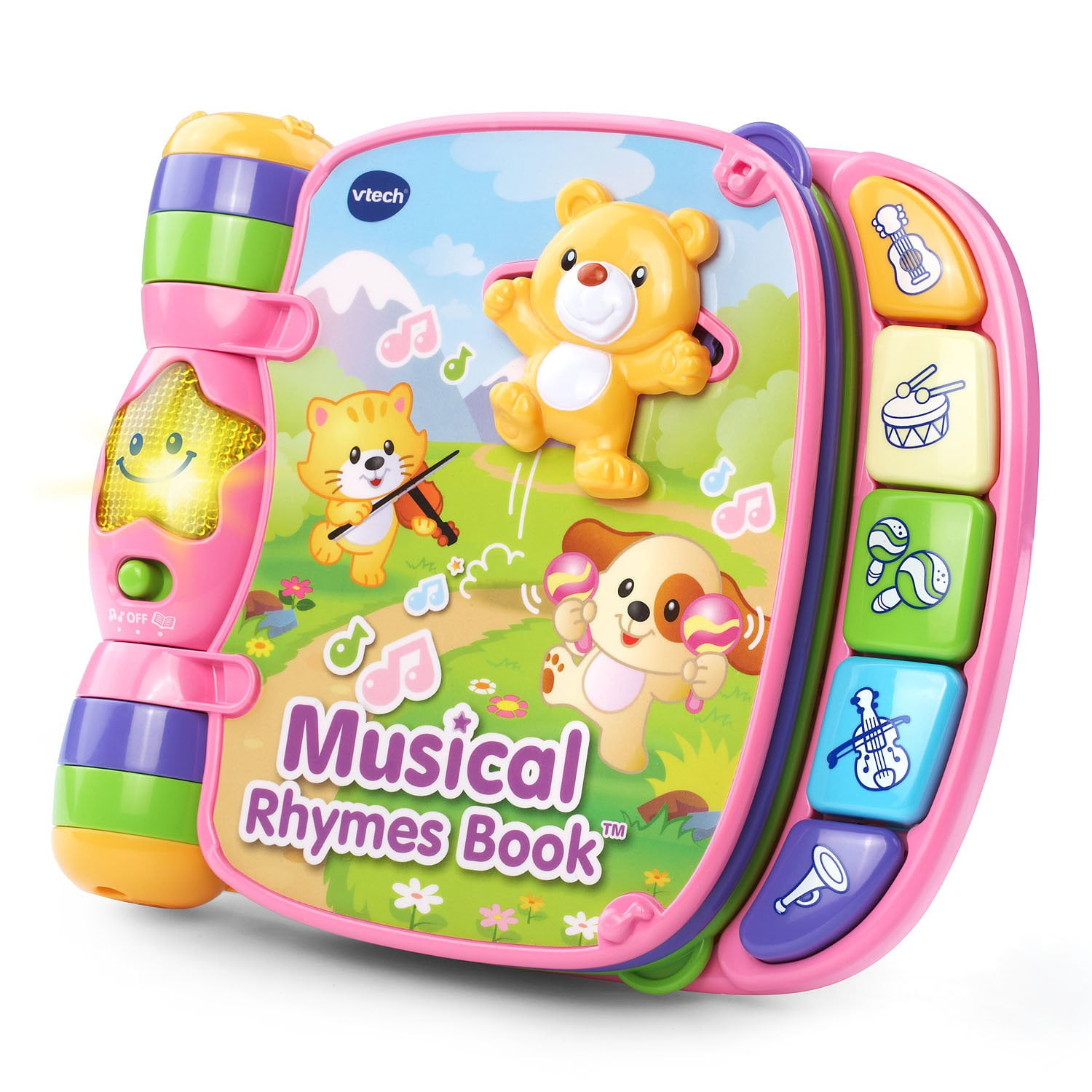 Libro Interactivo De Rimas Musicales Vtech Pink Para Mayores De 6 Millones