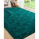 thumbnail image 3 of Alfombra peluda Suave 240 x 200 cm Primera Calidad Turquesa, 3 of 3