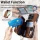 thumbnail image 5 of Funda Tipo Cartera con Correa Cruzada para iPhone 15 Pro Protección Contra Golpes Marrón, 5 of 5