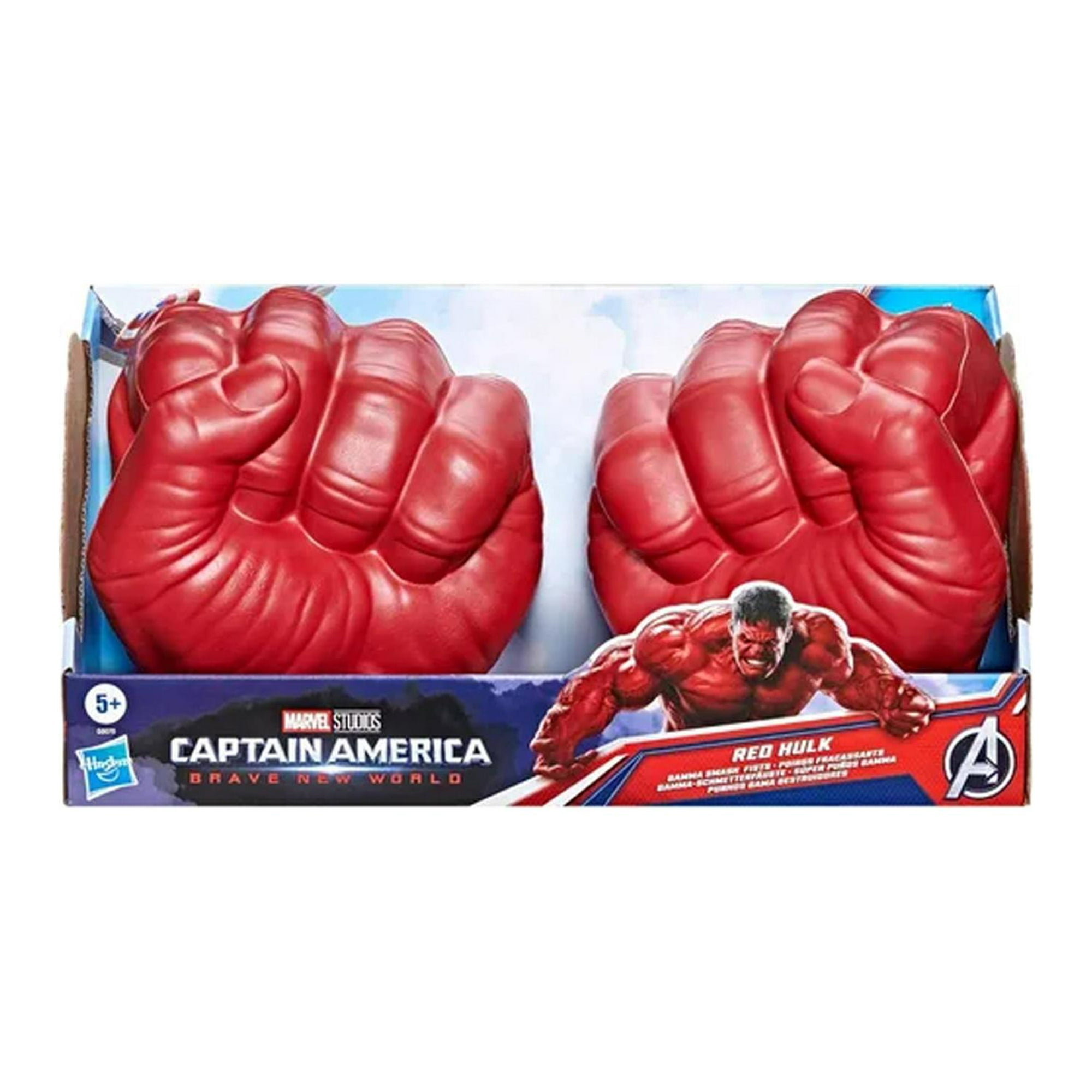 Marvel Hulk Guantes Rojos