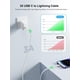 thumbnail image 3 of Cable USB-C a Lightning Aioneus de 3 m, carga rápida trenzado, 3 of 7