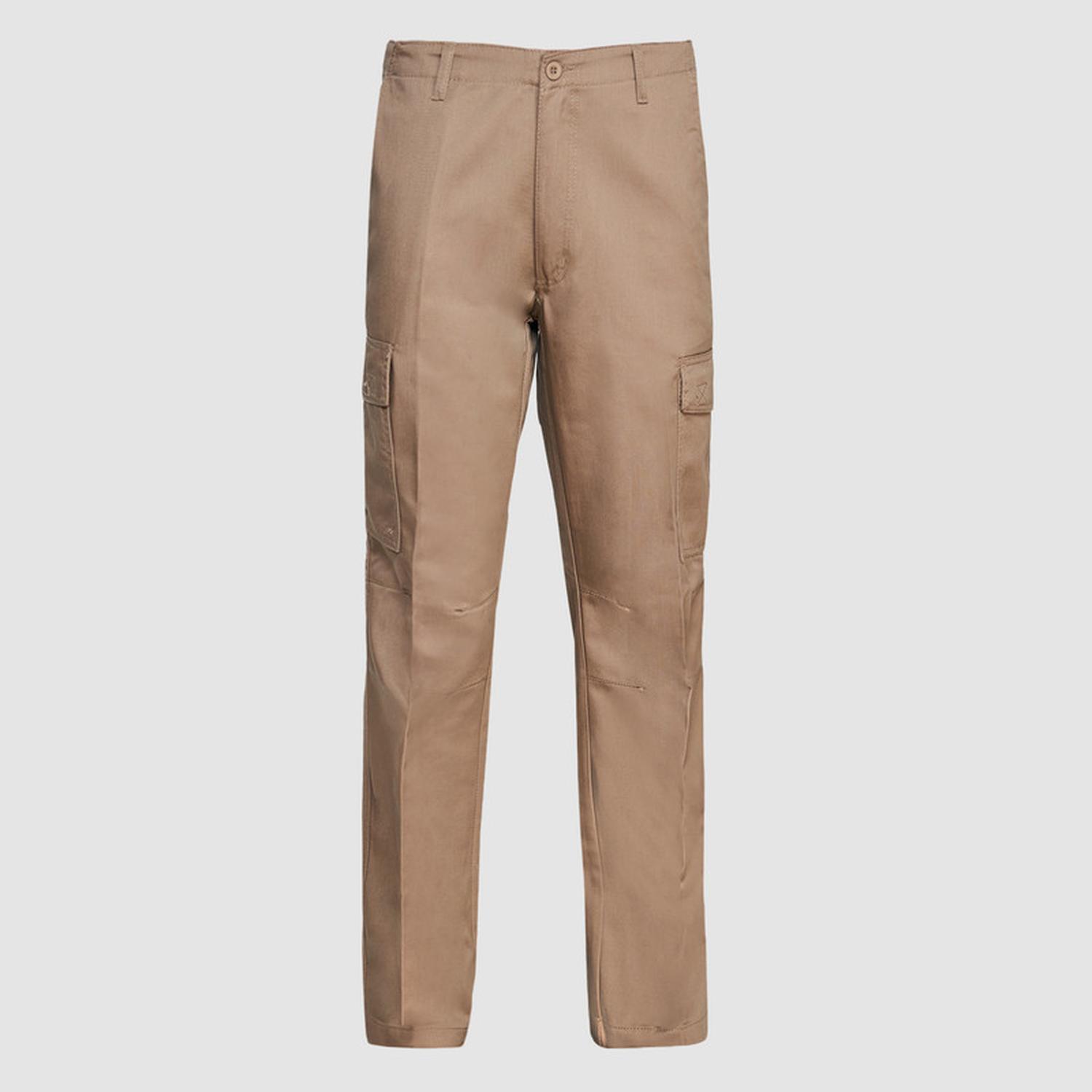 Jayson - Pantalón Cargo Gabardina T/C Hombre Beige 40