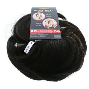 Paquete Dúo Style-A-Do Y Mini-Do - R Dark Chocolate De Hairdo Para Mujer - Envoltura Para El Cabello