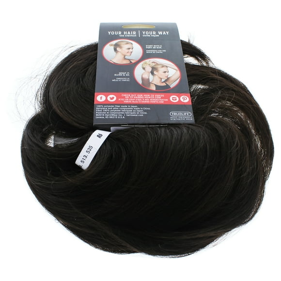 Paquete Dúo Envoltura para el Cabello Hairdo Style-a-do y Mini-do R Dark Chocolate