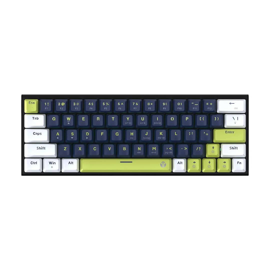 Teclado Fantech Mk874v2 Atom63 Mori Blue (switch Rosie)