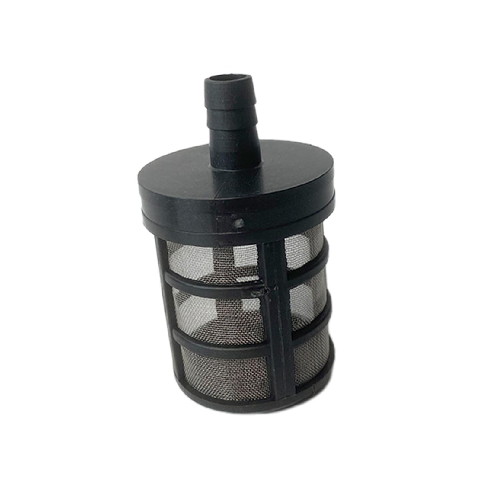 Magideal - Filtro De Manguera Doméstica, Filtro De Bomba De Agua, Accesorios, Filtro Colador De Entrada De Manguera Negra Para Lavado De Autos, Equipos Industria Grande