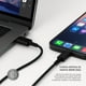 thumbnail image 3 of Cable De Carga Rápida USB-C 100W 5A 1Mt LEVO negro, 3 of 7