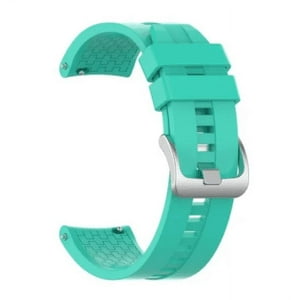 Genérico - Correa Silicona Compatible Con Huawei Gt/Gt2/Gt3 46Mm 22Mm Verde Menta