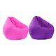 thumbnail image 1 of 2 unids gran tama?o adulto bolsa de frijoles cubierta juguete ropa almacenamiento púrpura, rosa roja, 1 of 5