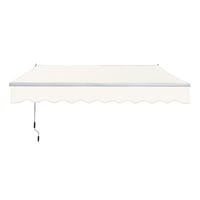 Vincenzi - Toldo Con Brazo Retractil Terrazas 3X2.5 Mts Blanco